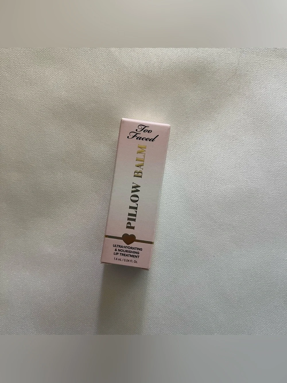 Too Faced Pillow Balm Hydrating Lip Treatment Mini Size Shade Original NWT